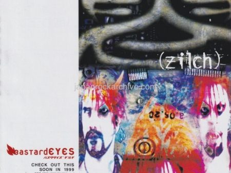 Zilch 1999 02 Bastard Eyes Japan remix album promo ad For Discount