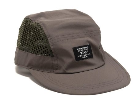 T-7   CAP   Poly. Tussah Greige Hot on Sale