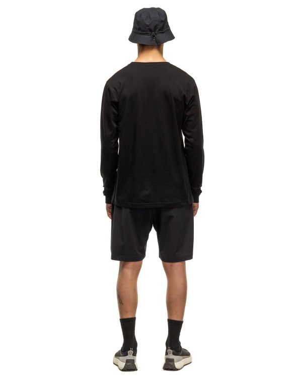 Prime Standard Fit T-Shirt L S - Suvin Cotton Jersey Black For Cheap