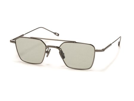 Yeager Antique Sunglasses Silver   GR-56 Grey AR Coated Online Hot Sale