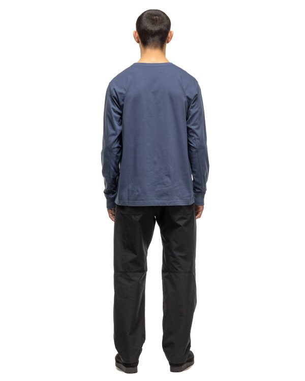 Excel Relaxed Fit T-Shirt L S - Siro Cotton Jersey Nightshadow Online now