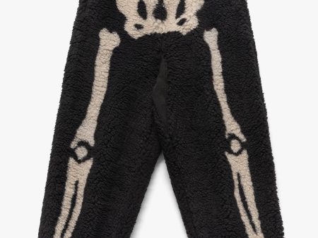 BONE Boa Fleece Easy Pants Black Discount