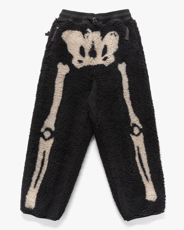 BONE Boa Fleece Easy Pants Black Discount