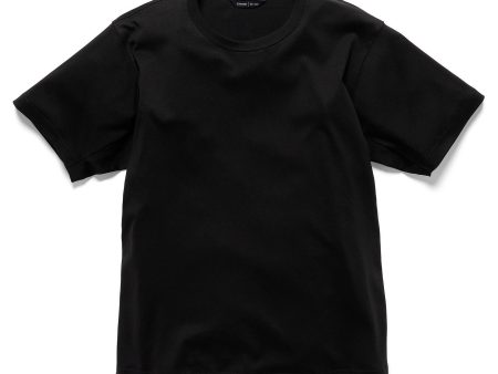 Prime Standard Fit T-Shirt S S - Suvin Cotton Jersey Black Fashion