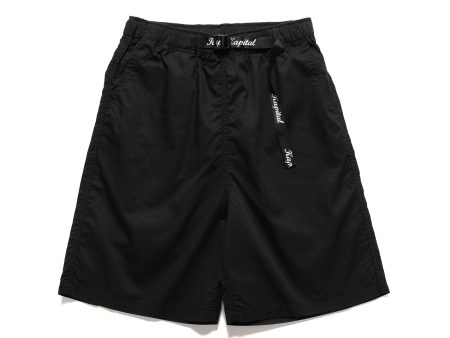 Combed Burberry EASY Shorts (RAINBOWY) Black x Yellow For Cheap