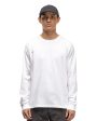 Excel Relaxed Fit T-Shirt L S - Siro Cotton Jersey White Online