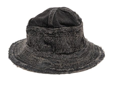 11.5oz The Old Man And The Sea Hat BLKxBLK Denim on Sale