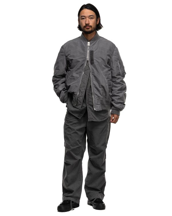 Garment Dye Nylon Twill Blouson For Discount