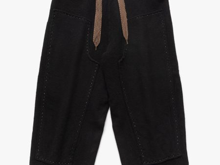 Fulling Wool CASA Pants Black Online