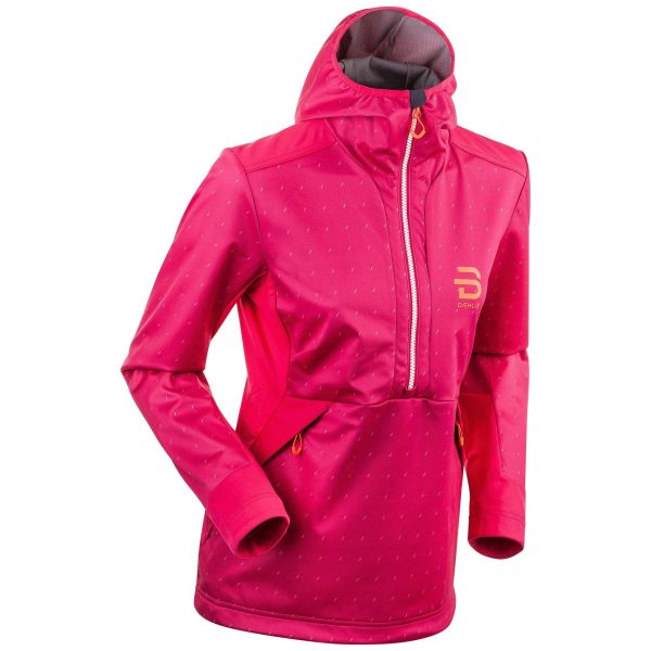 Bjorn Daehlie Women s Holmenkollen Anorak Bright Rose For Discount