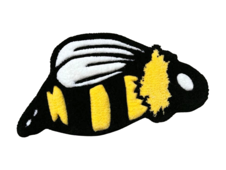 ABrooks Hand Tufted “AB Bee” Rug For Sale