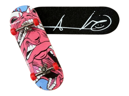 “The AB Team” Fingerboard - Red (5 of 5) Hot on Sale