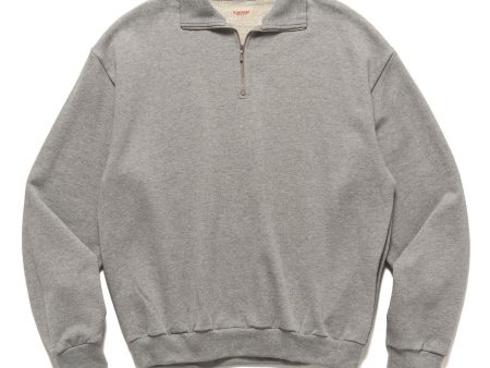 30 -SWT Knit Half ZIP SWT Gray For Sale